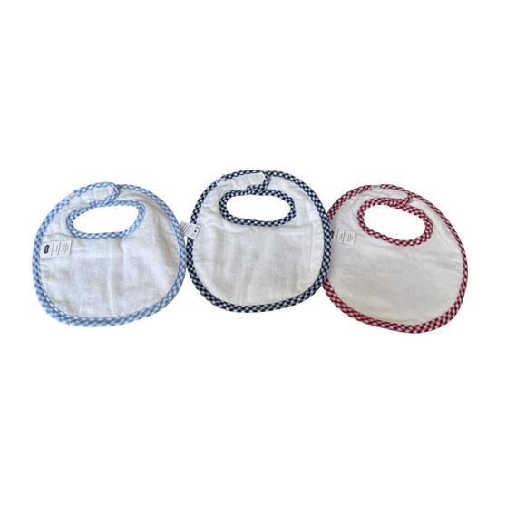 Mud Pie Baby Boy Terry Bib Set Of Three - Picture 5 of 12